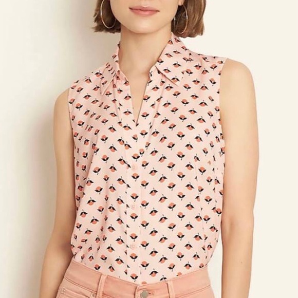 Ann Taylor Tops - Anne Taylor | Floral sleeveless shirt